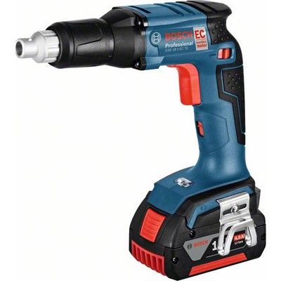 Bosch cordless drywall screwdriver GSR 18V-EC TE without battery in L-Boxx