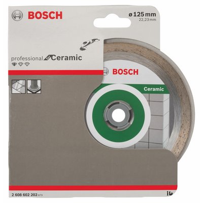 Diamentowa tarcza tnąca Bosch Stand Ceramic 125x22.23x1.6x7mm
