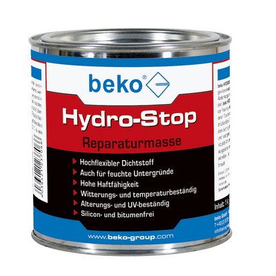 Beko Hydro-Stop repair compound paste-like 1kg tin
