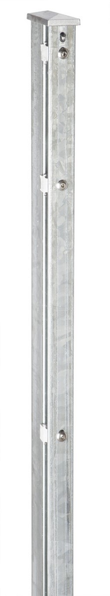 AOS fence post XAA-2200 hot-dip galvanised for fence height 1630mm length 2200mm