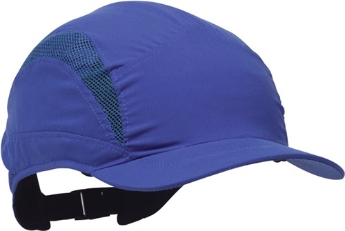Anstoßkappe First Base 3 Classic 52-65 cm royalblau Mikrofaser EN812 A1
