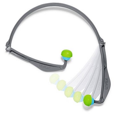 Uvex x-cap / x-fold ear defenders replacement earplugs 5 pairs