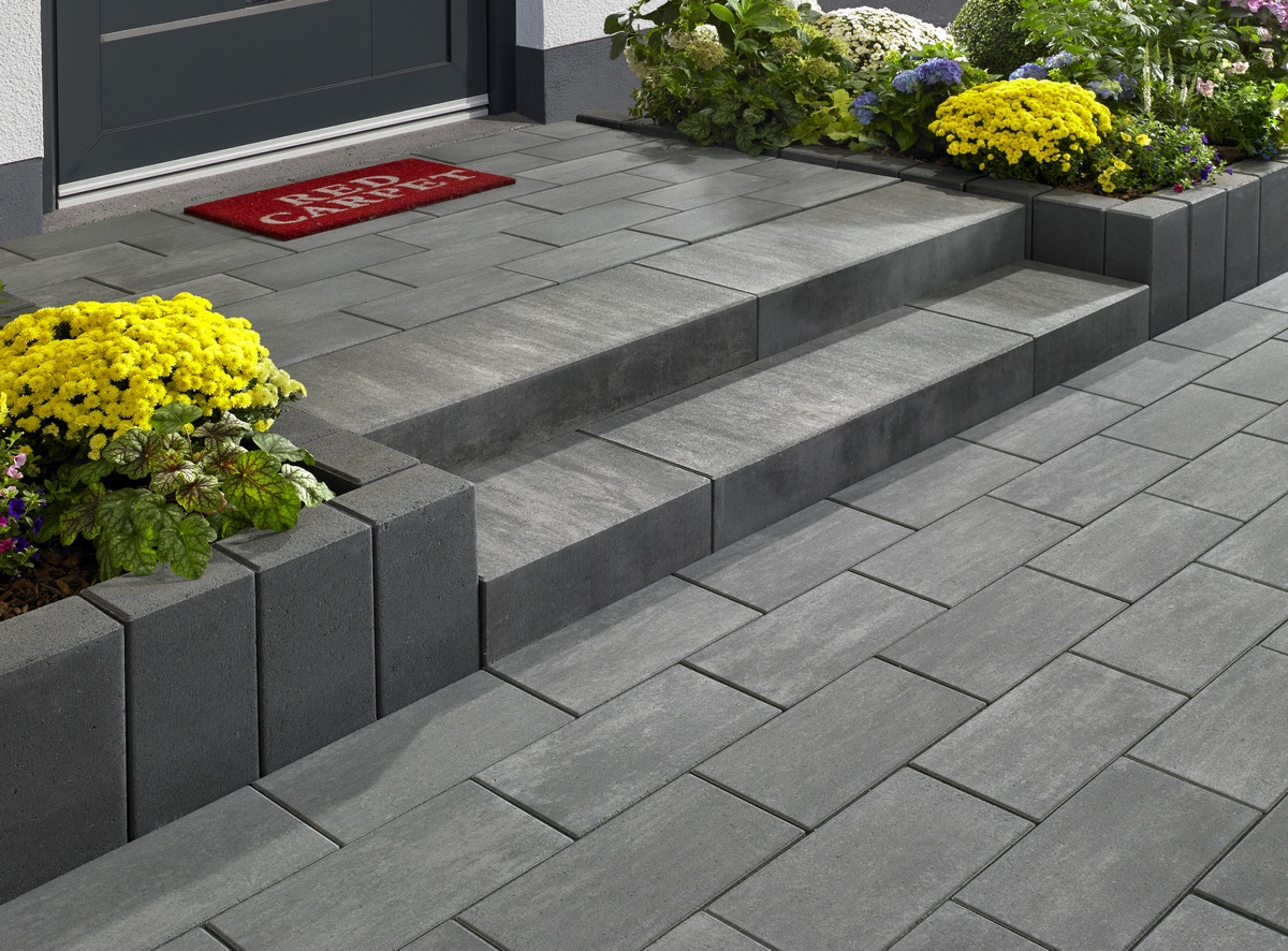 Galanda Antaria Stufe 50x35x15cm anthrazit-nuanciert