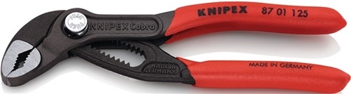 KNIPEX Cobra® Hightech-Wasserpumpenzange 125mm poliert grau atrament. - 87 01 125
