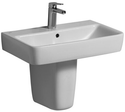 KG Umywalka Renova Nr. 1 Comprimo 600x370mm KeraTect biała(alpin)