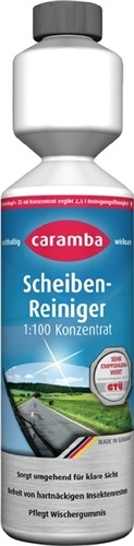 Windscreen cleaner concentrate 1 100 250 ml bottle CARAMBA