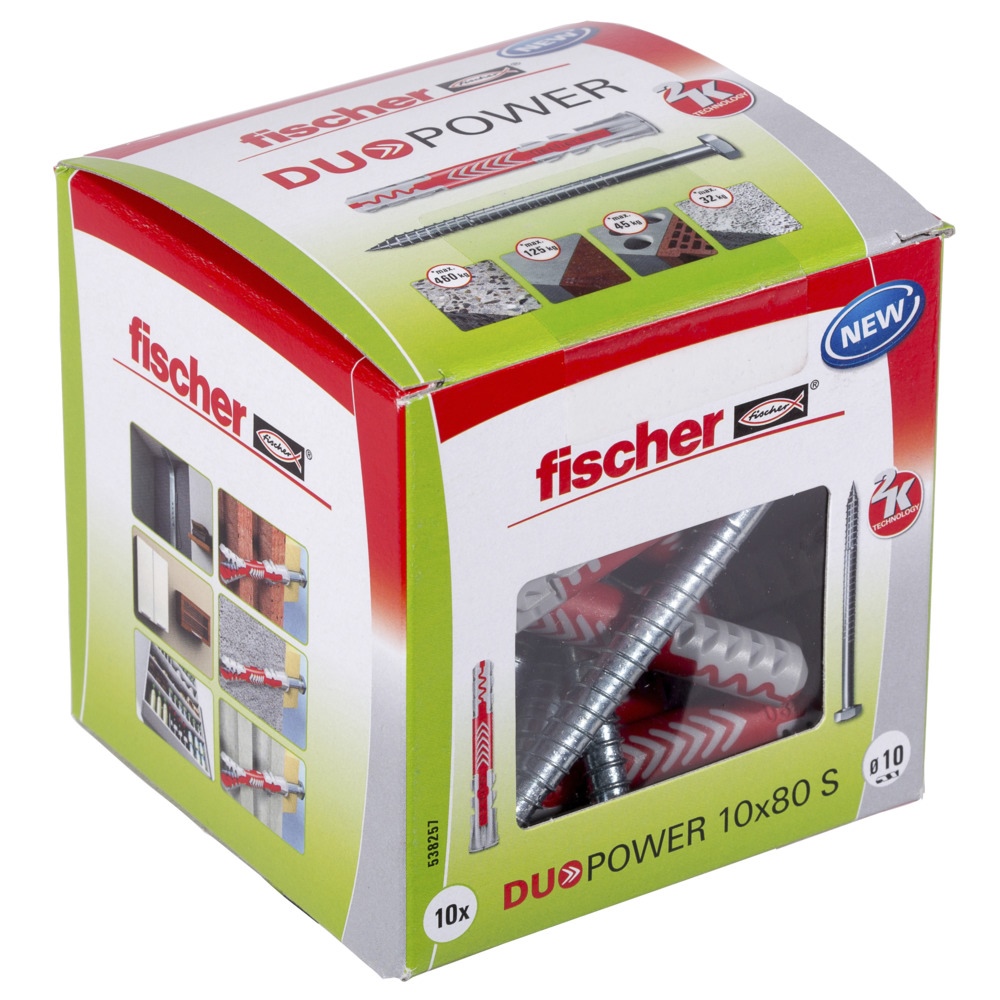 Fischer DUOPOWER 10x80 S LD PU=10