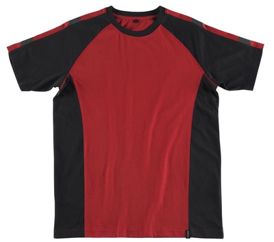 MASCOT® Potsdam T-shirt rot/schwarz Gr.L