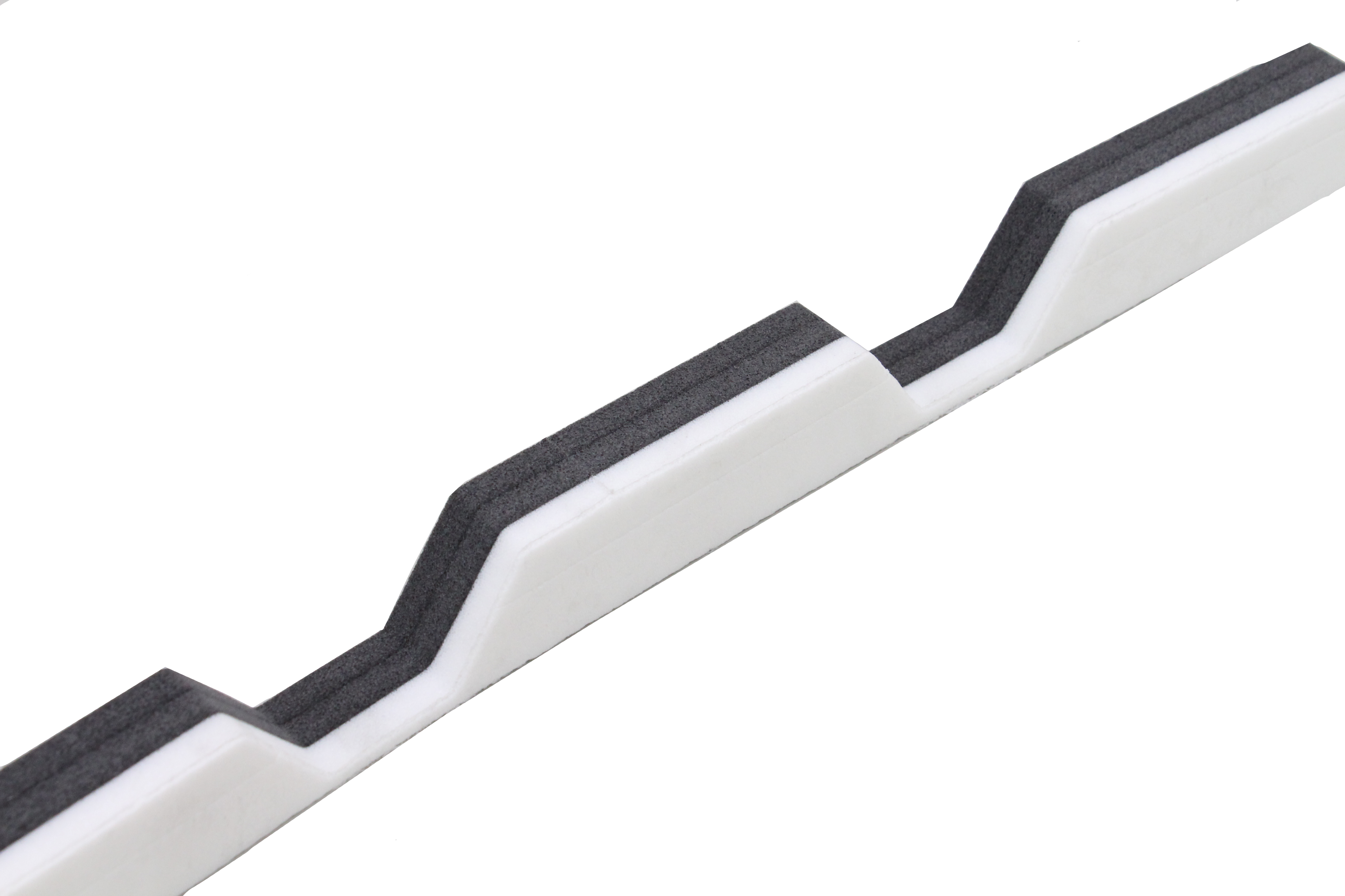 ISO profile filler strips for TP 35/207 large - length 1035mm black/white beading