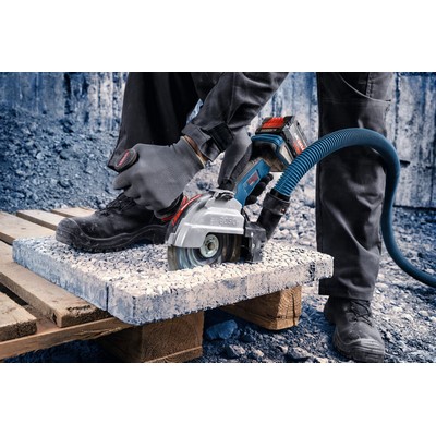 Bosch EXPERT EXWS18V-180P cordless angle grinder in L-BOXX 238