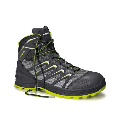 Elten Sicherheitsschnürstiefel grau LARROX Work GTX grey Mid S3 CI - 40