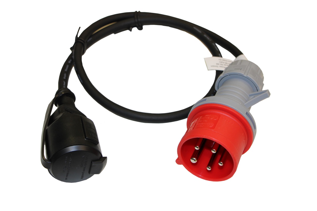 Kopp caravan adapter cable IP44 5-pin 80cm
