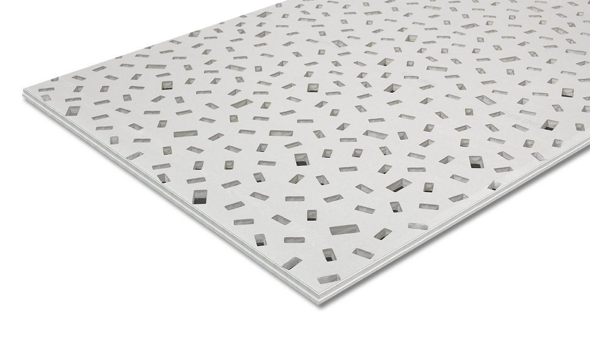 Knauf Cleaneo UFF 8/18R 1188x1998 12.5mm white Fv.