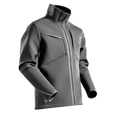 MASCOT® Customized Soft Shell Jacke anthrazitgrau Gr. 2XL