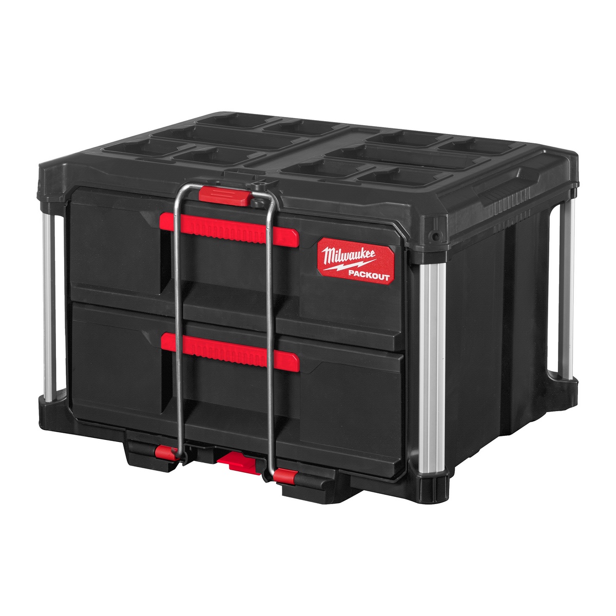 Walizka Milwaukee PACKOUT z 2 szufladami 560 x 410 x 360 mm
