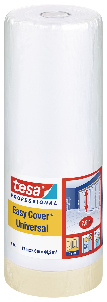 Uniwersalna folia tesa® Professional 4368 Easy Cover 17mx2600mm