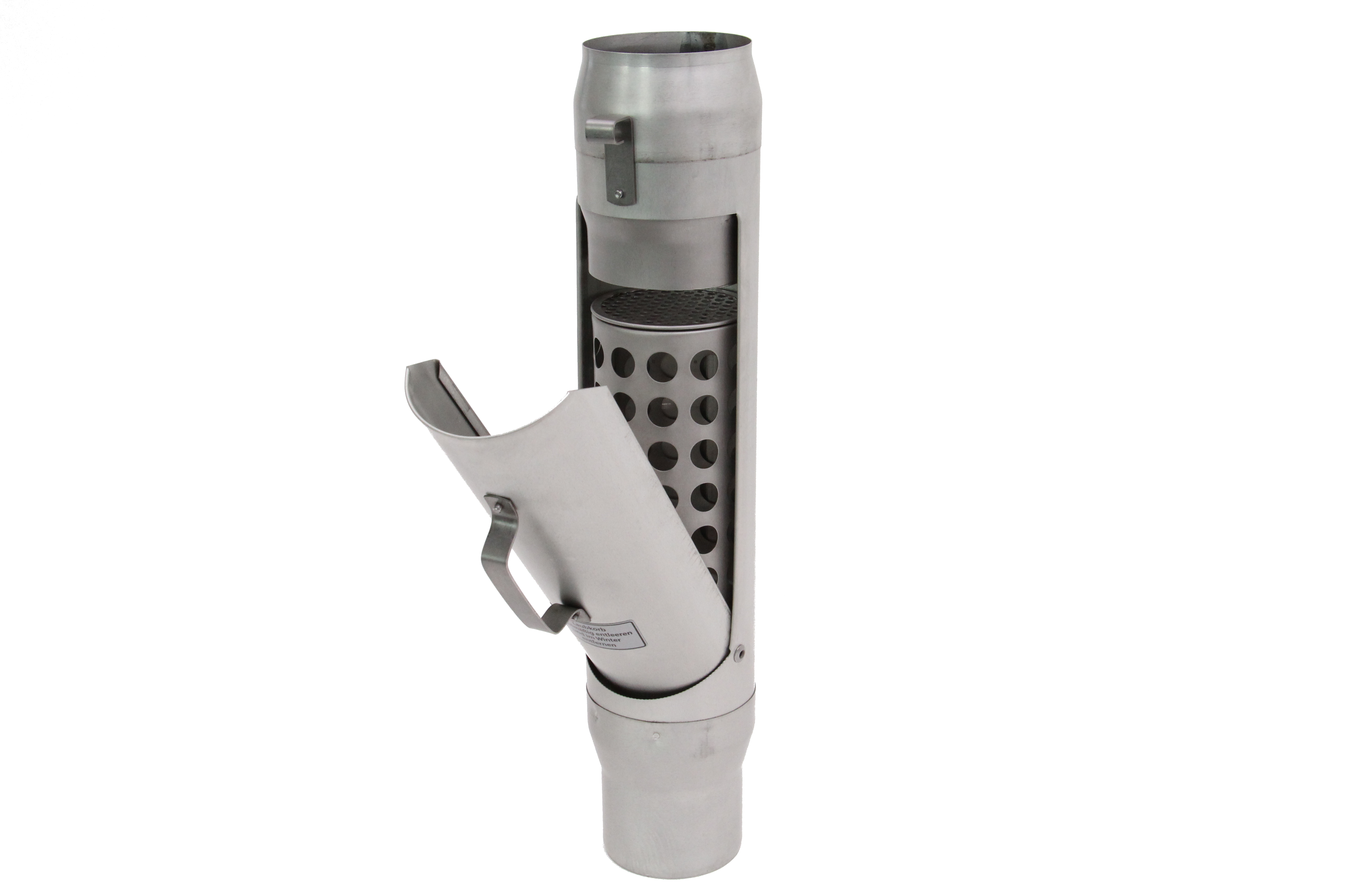 Uginox FTE Madema pipe leaf trap Ø 80mm with stainless steel basket