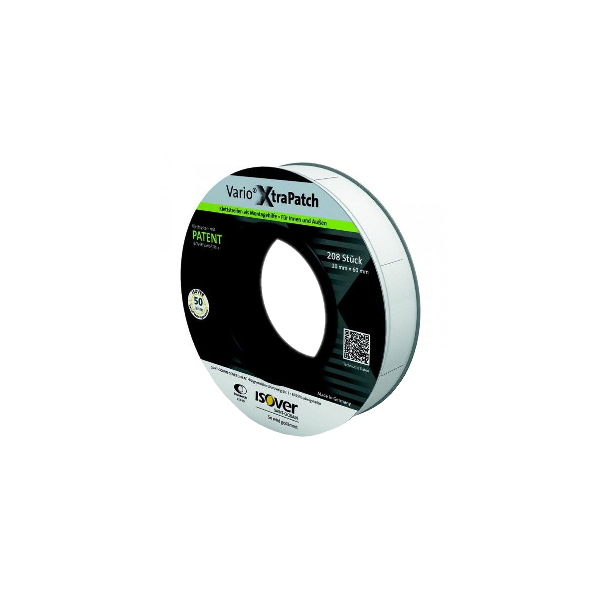 ISOVER Vario XtraPatch Velcro strips 20x60mm