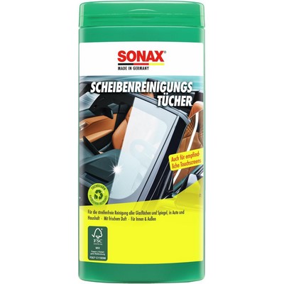 SONAX windscreen cleaning cloths box 25 pieces