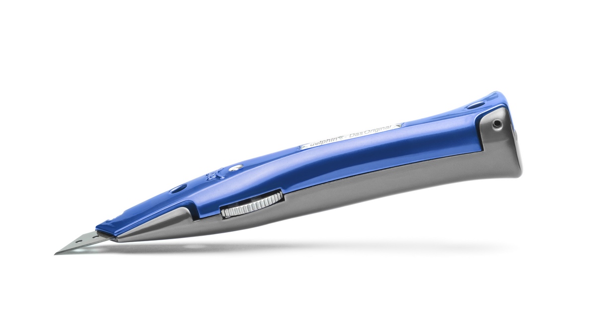 Delphin®-03 Style Edition Candy Schw-Bla universal knife incl. plastic quiver