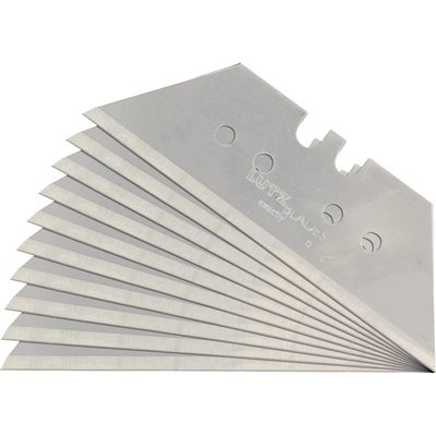 Ostrze trapezowe Triuso 61x18.7x0.65mm 10 sztuk w pudełku do przechowywania