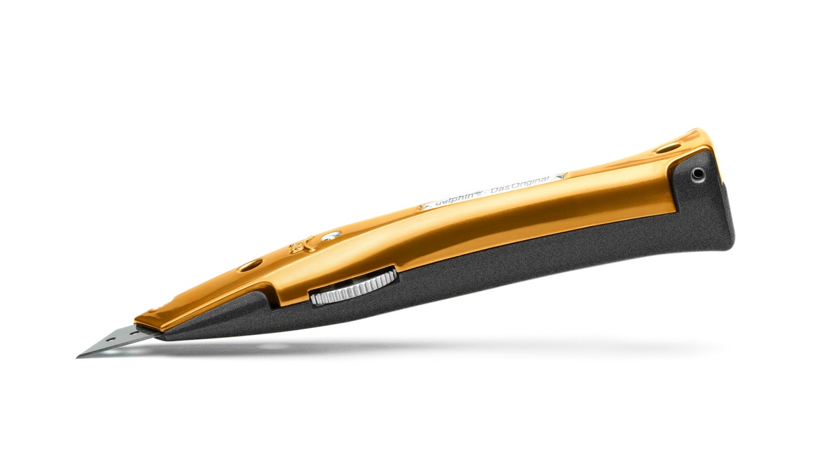 Nóż uniwersalny Delphin®-03 Style Edition Matt Black Candy Orange