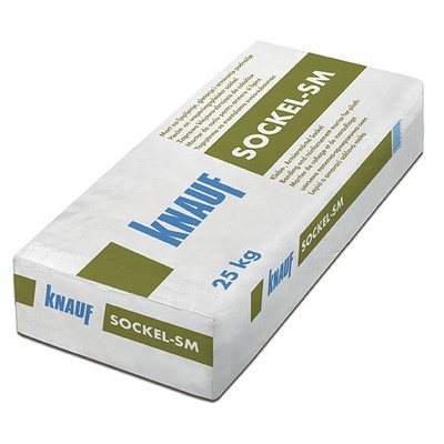 Knauf Sockel-SM 25kg Zaprawa klejąca, wzmacniająca i renowacyjna