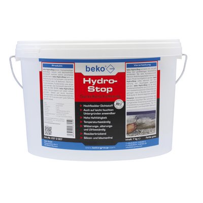 Beko Hydro-Stop plinth coating pasty 7kg bucket