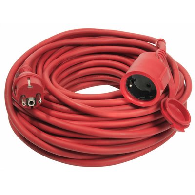 Schwabe Rasenmäher-Verlängerungsleitung rot 230V/16A max 3.5kW H05RR-F 3G1.5 10m