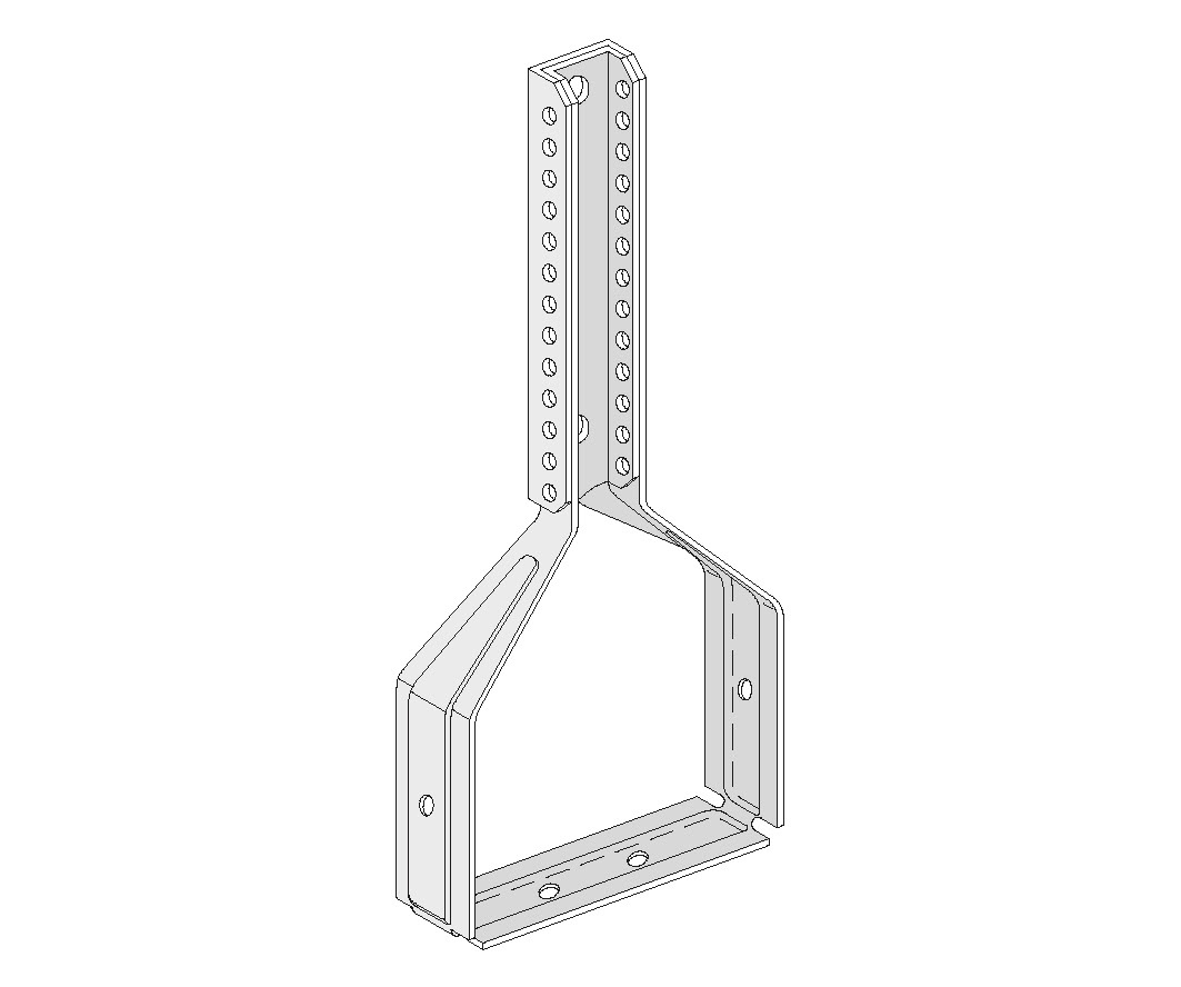Knauf Nonius bracket for UA oblong hole 50x40 incl. nonius pins 100 pieces package