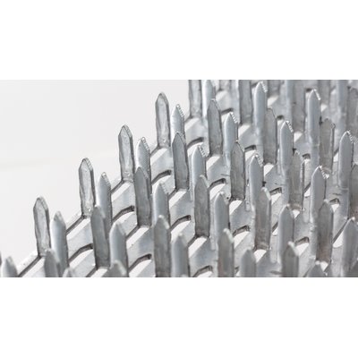 Drobny skrobak do gipsu Triuso 250x145mm długość zęba 15mm do gipsu mineralnego