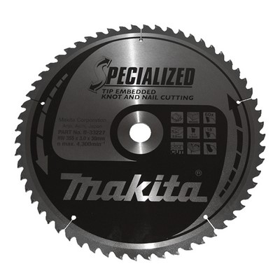 Makita SPECIALIZED TCT saw blade 355x30x60Z NAGEL - B-33227
