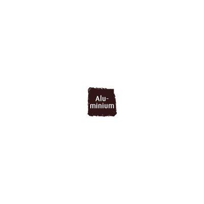 FOS ridge clamp ALU 470/053 brown for Braas/Eternit ridge tile