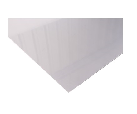 Stainless steel sheet 0.5x1000x2000mm per sheet 8.0 kg Wst 1.4301 2B