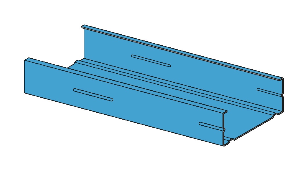 Knauf CW stand C5-M blue 100x50x06mm 4000mm