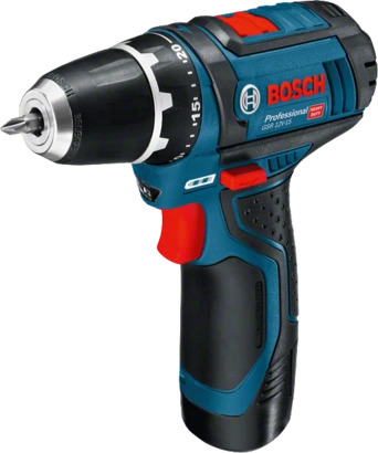 Bosch GSR GSR 12V-15 Professional cordless drill 2x2.0Ah
