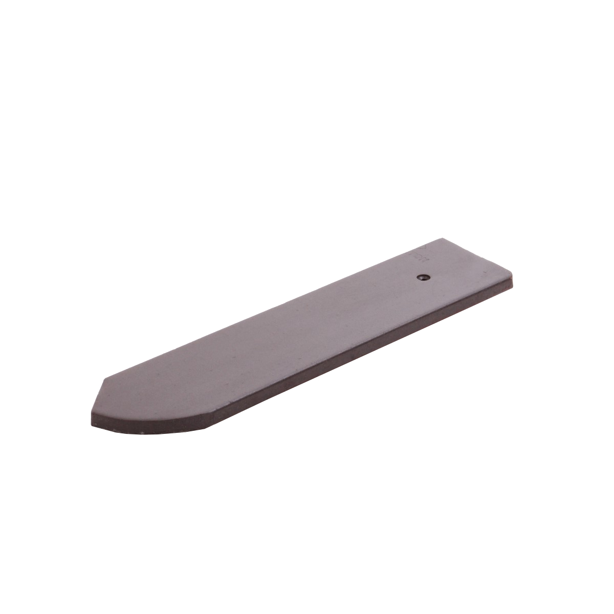 CRE KLASSIK Biber half tile RS shade old grey engobed 9x38cm ROG