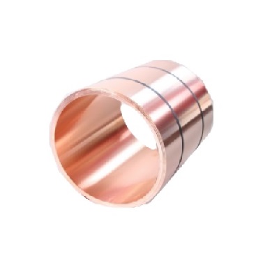 Cu strip-EM material semi-hard SF-CU-F24 according to DIN EN 1172, allowance 0.6x500mm
