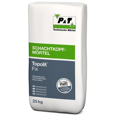 P&T Topolit Fix 25kg Shaft head mortar 0-1mm - 1067