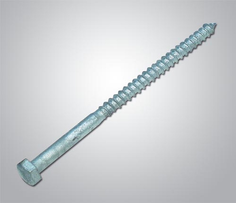 IVT Wkręt do drewna z łbem sześciokątnym DIN 571 fvz 7x120mm