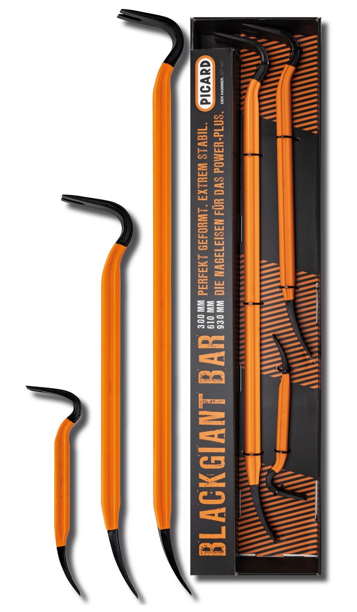 PICARD Nageleisen BlackGiant® Bar Set Nr. 46Z