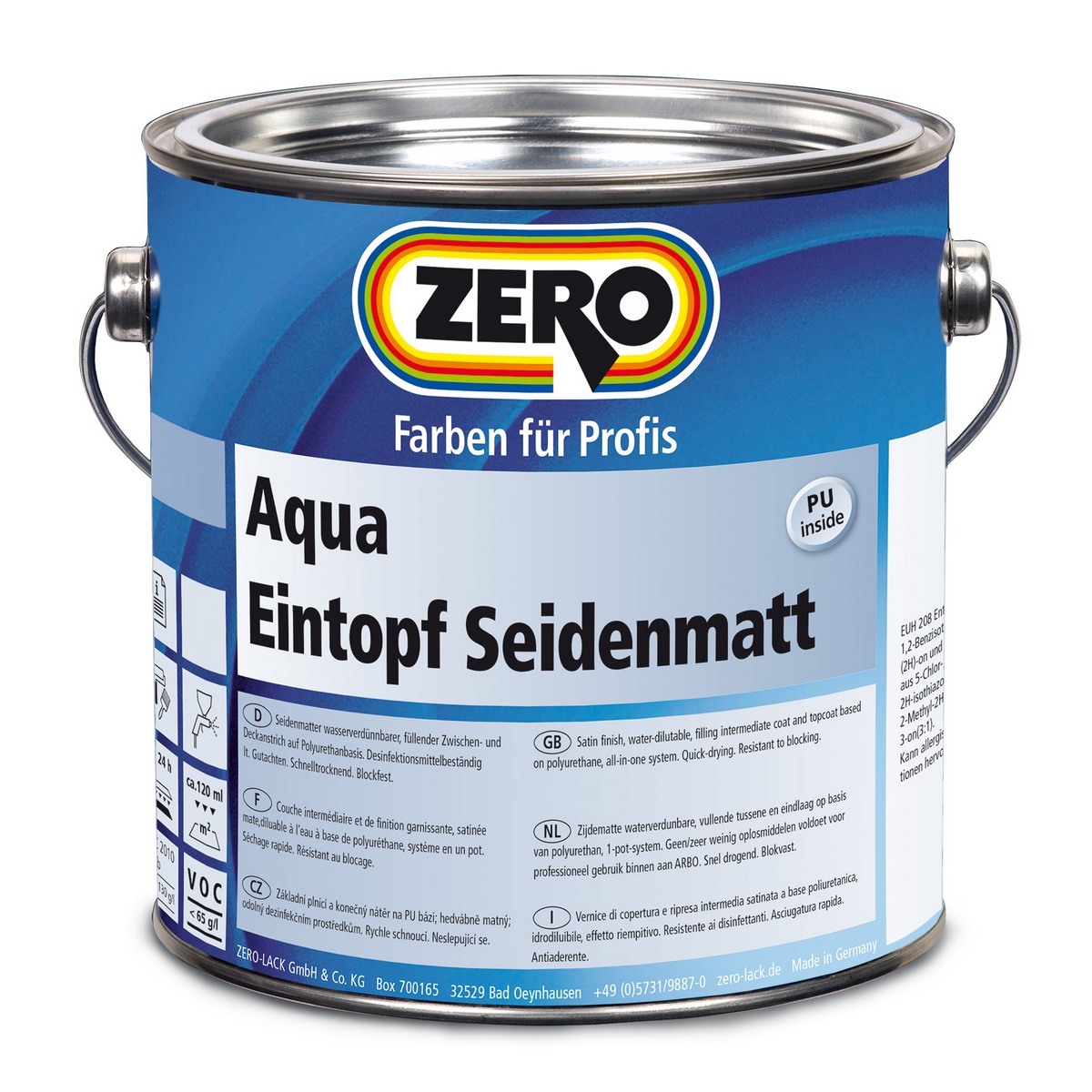 Zero Aqua Stew silk matt white 2.5l