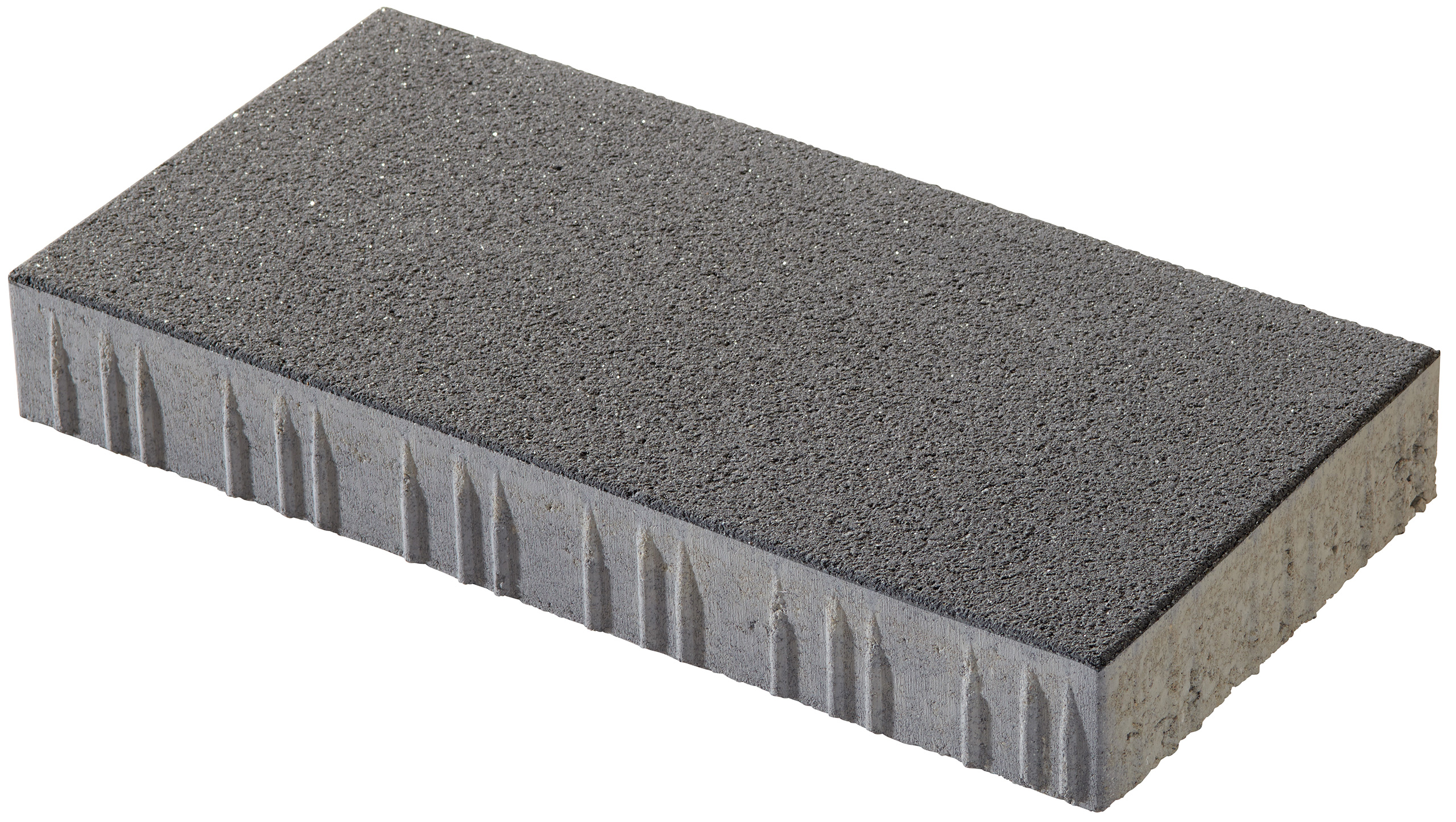 Plaster Vios 30x60x8 anthracite shot-peened
