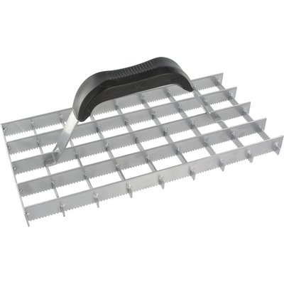 Triuso grid scraper serrated 29x14cm