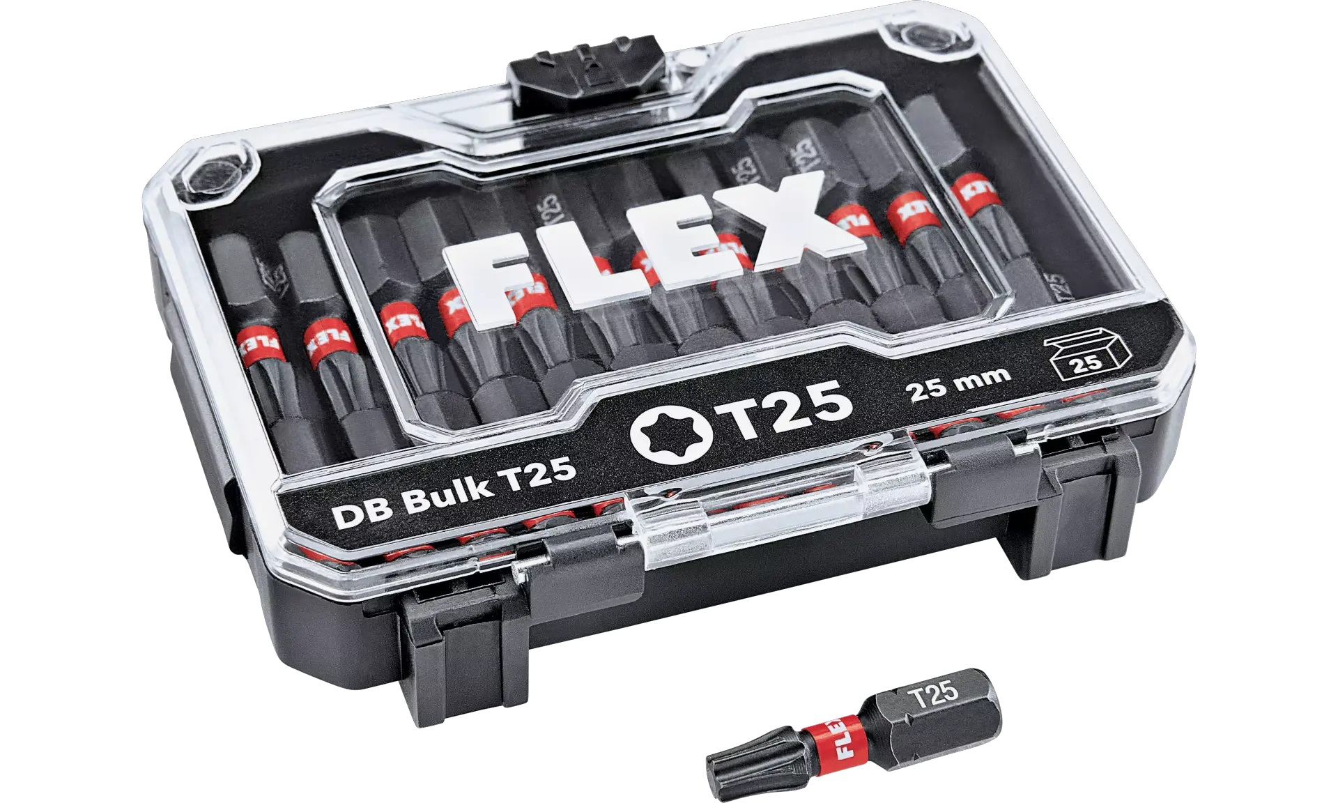 Zestaw bitów FLEX DB Bulk T25 25-częściowy