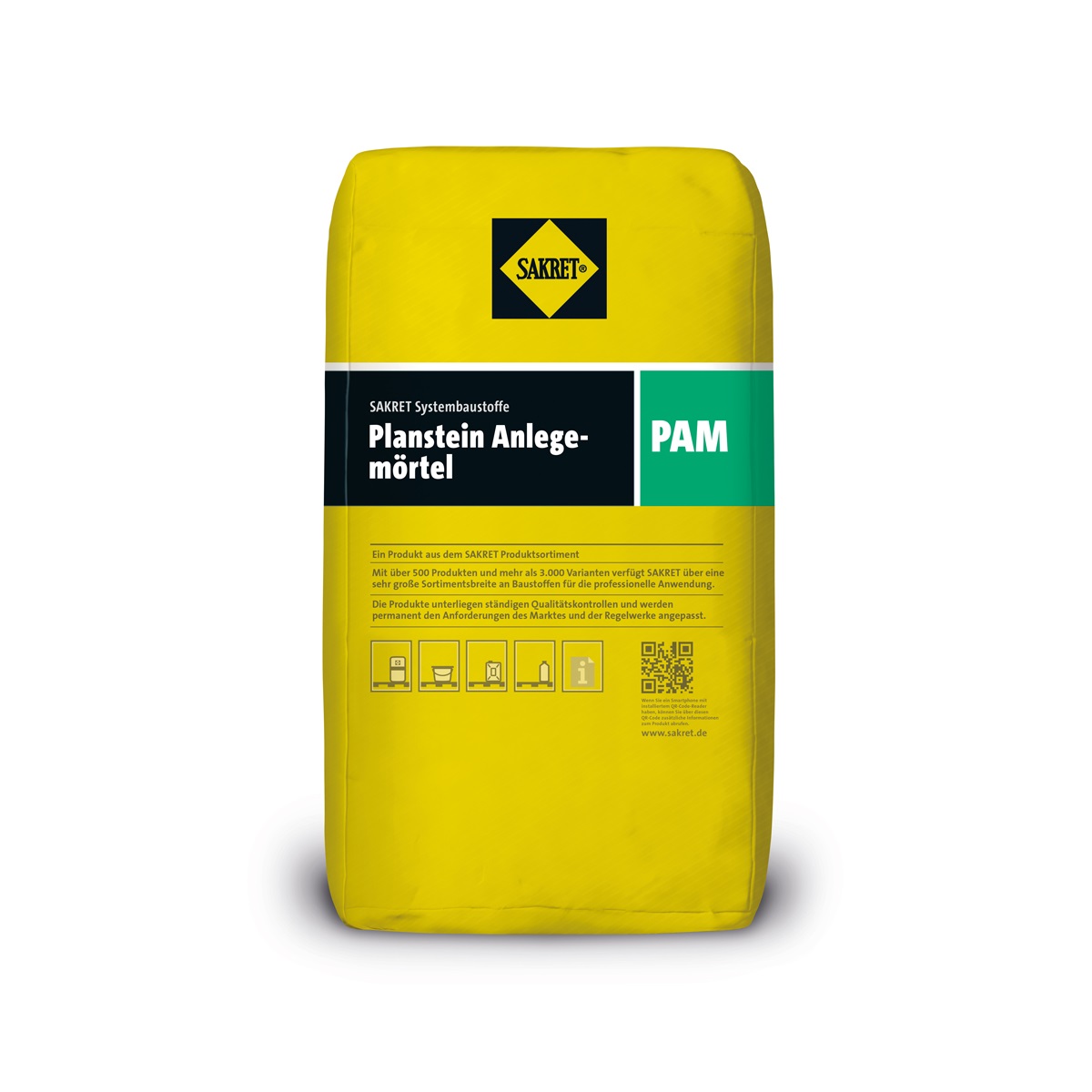 Sakret Planstein Anlegemörtel PAM 20 kg M10 highly thermally insulating