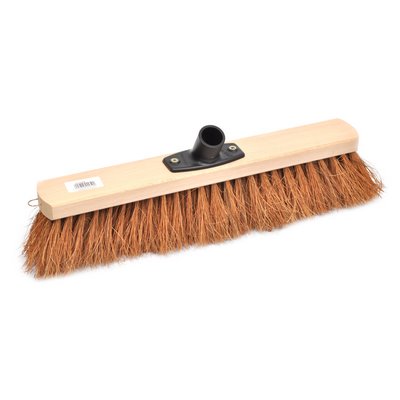 Nespoli broom coconut 40cm w. power stick holder