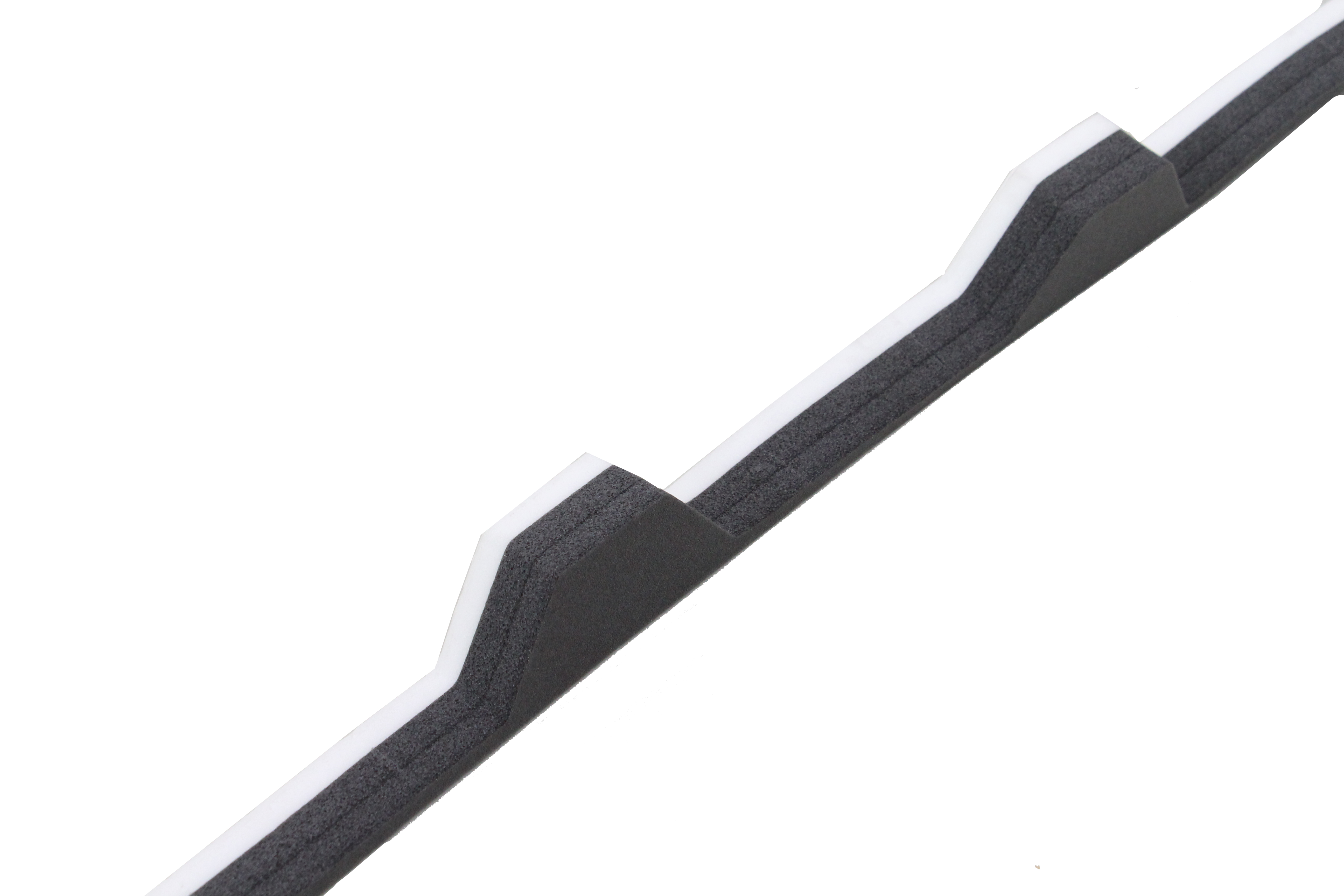 ISO profile filler strips for TP 35/207 length 1035mm black small bead