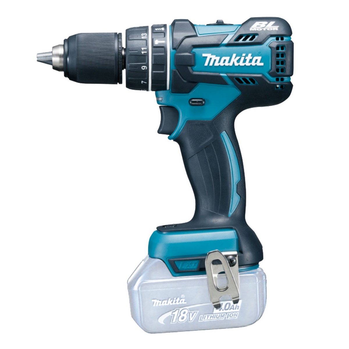 Makita Akku-Schlagbohrschrauber DHP480Z o. Akku u. Ladegerät