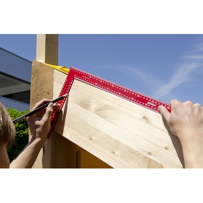 Sola Zimmermannswinkel ZWCA 1000 rot besch. m. Anreisslöchern 1000x380mm